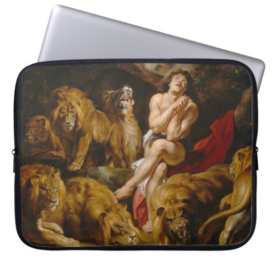 Lions-Den Laptop-Ärmel Laptopschutzhülle (Vorderseite)