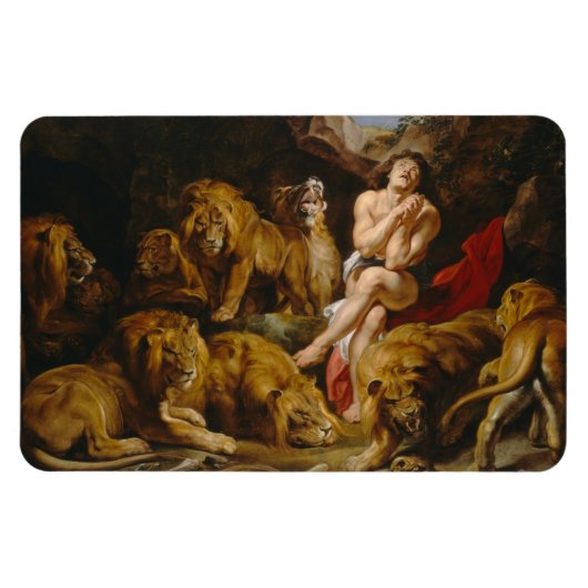 Lions-Den-Magnet Magnet (Horizontal)