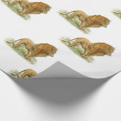 Lions Gift Wrap Medium Print Geschenkpapier (Ecke)
