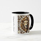"Lion's Grace" Tasse (VorderseiteRechts)