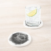Lions Head Emblem Untersetzer (Seite)