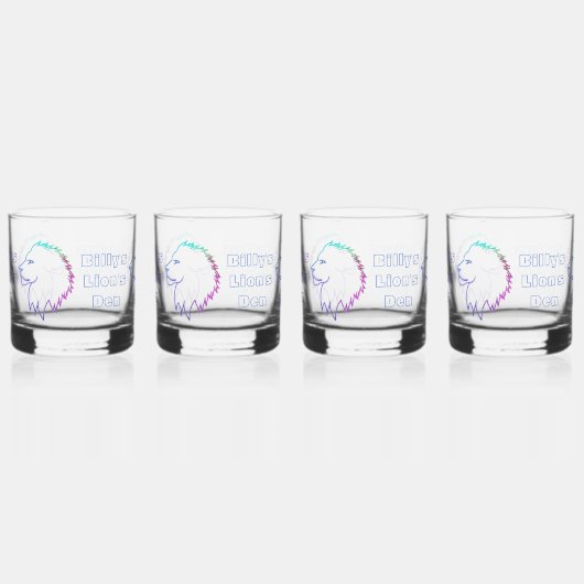 Lion's Head Glasses Trinkbehälter Set Whiskyglas (Links)
