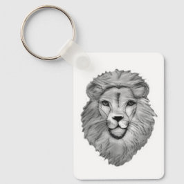 Lion's Head Mens Keyring Keychain Schlüsselanhänger