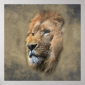 Lions Head Poster (Vorne)