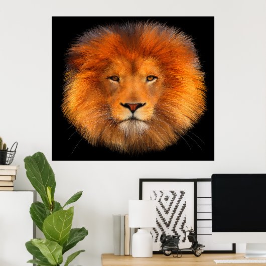 Lion's Mane Poster Art (Heimbüro)