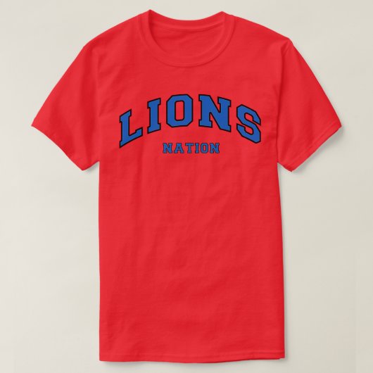 Lions Nation T-Shirt (Design vorne)
