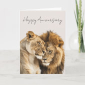 Lions Safari Karte (Vorderseite)