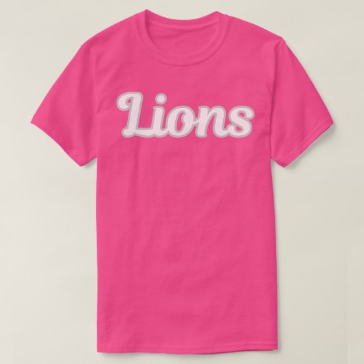 Lions Script T-Shirt (Design vorne)