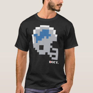 Lions Tecmo Bowl Helmet T - Shirt