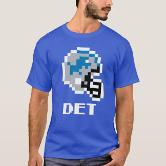 Lions Tecmo Super Bowl Helmet T-Shirt