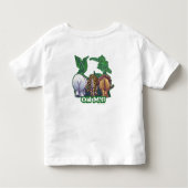 Lions Tiger Bears Oh My Kleinkind T-shirt (Rückseite)