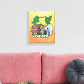 Lions Tiger Bears Oh My Leinwanddruck (Insitu (Wohnzimmer))