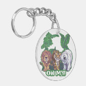 Lions Tiger Bears Oh My Schlüsselanhänger (Vorderseite links)