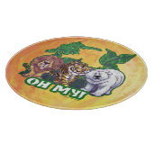 Lions Tiger Bears Oh My Schneidebrett (Ecke)