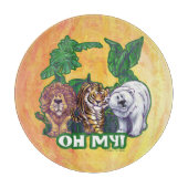 Lions Tiger Bears Oh My Schneidebrett (Vorderseite)