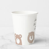 Lions Tigers & Bears Animal Baby Dusche Pappbecher (Rechts)