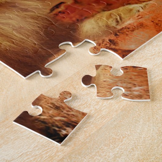 Lions Wildlife Jigsaw Puzzle (Seite)