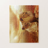Lions Wildlife Jigsaw Puzzle (Vertikal)