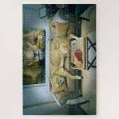 Lions Zuhause Puzzle (Vertikal)