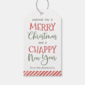 Lip Balm Christmas Holiday Geschenkanhänger (Vorderseite)