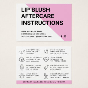 LIP BLUSH AFTERCARE INSTURCARE