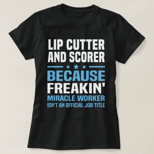 Lip Cutter und Scorer T-Shirt (Design vorne)