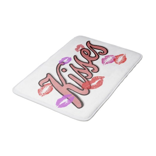 LIP KISSES BADEMATTE (Schrägansicht)