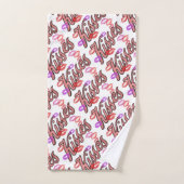 LIP KISSES BADHANDTUCH SET (Handtuch)