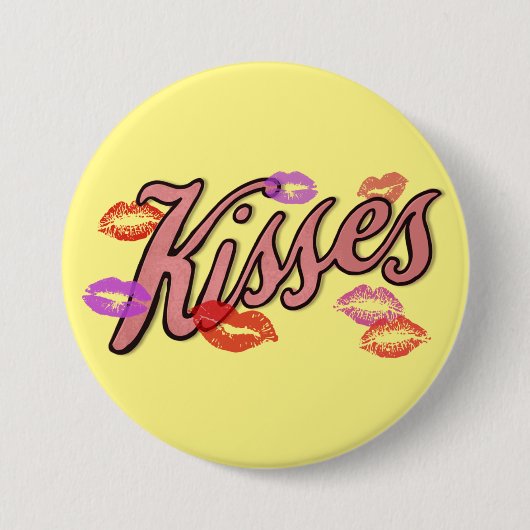 LIP KISSES BUTTON (Vorderseite)