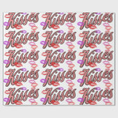 LIP KISSES GESCHENKPAPIER (Flach)
