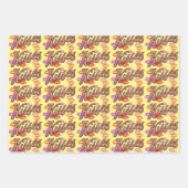 LIP KISSES GESCHENKPAPIER SET (Vorderseite)