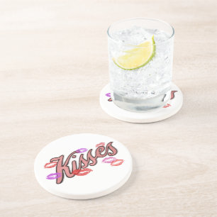 LIP KISSES GETRÄNKEUNTERSETZER