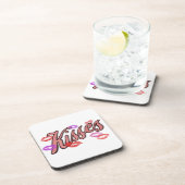 LIP KISSES GETRÄNKEUNTERSETZER (Rechte Seite)