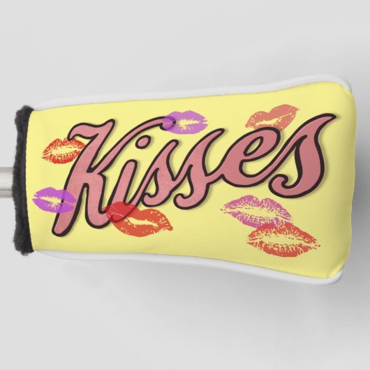 LIP KISSES GOLF HEADCOVER (Vorderseite)