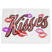 LIP KISSES GROßE GESCHENKTÜTE (Vorderseite)