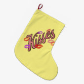 LIP KISSES GROßER WEIHNACHTSSTRUMPF (Vorderansicht (hängend))