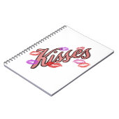 LIP KISSES NOTIZBLOCK (Linke Seite)