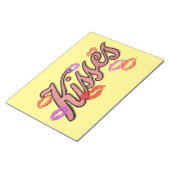 LIP KISSES NOTIZBLOCK (angewinkelt)