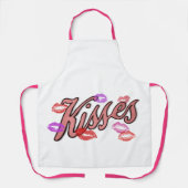 LIP KISSES SCHÜRZE (Vorderseite)