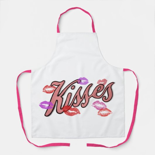 LIP KISSES SCHÜRZE (Vorderseite)