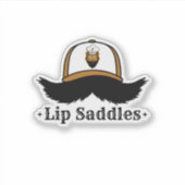 Lip Saddles Aufkleber (Vorderseite)