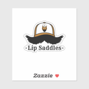 Lip Saddles Aufkleber