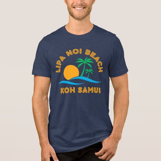 LIPA NOI BEACH-KOH SAMUI Tri-Blend SHIRT (Vorderseite)