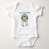 Lipan Apache Baby-Jersey-Bodysuit Baby Strampler (Vorderseite)