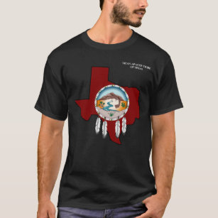 Lipan Apache der grundlegende schwarze T - Shirt
