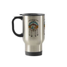Lipan Apache Reise-Tasse des Stamm-rostfreien