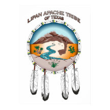 Lipan Apache Stamm aus Texas 24"x 33.6" Poster