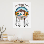 Lipan Apache Stamm aus Texas 24"x 33.6" Poster (Küche)
