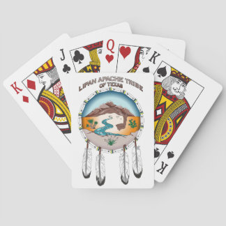Lipan Apache Stamm der Texas-Plattform-Spielkarten Spielkarten