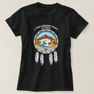 Lipan Apache Stamm des grundlegenden dunklen T-Shirt